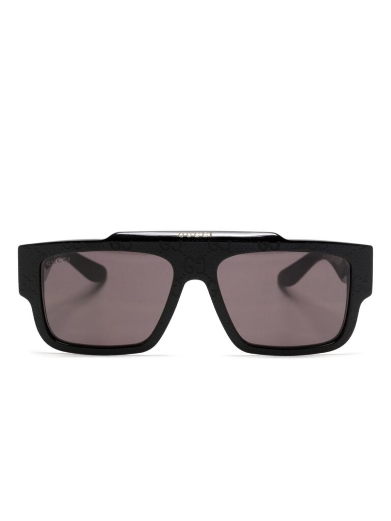 Gucci Eyewear Guccissima square-frame sunglasses