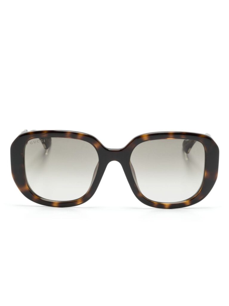 Gucci Eyewear Interlocking-G oversize-frame sunglasses