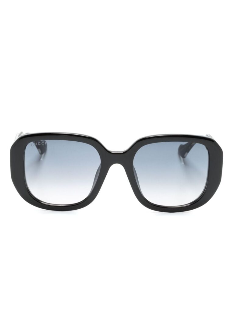 Gucci Eyewear Interlocking-G oversize-frame sunglasses