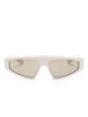 Gucci Eyewear biker-style frame sunglasses