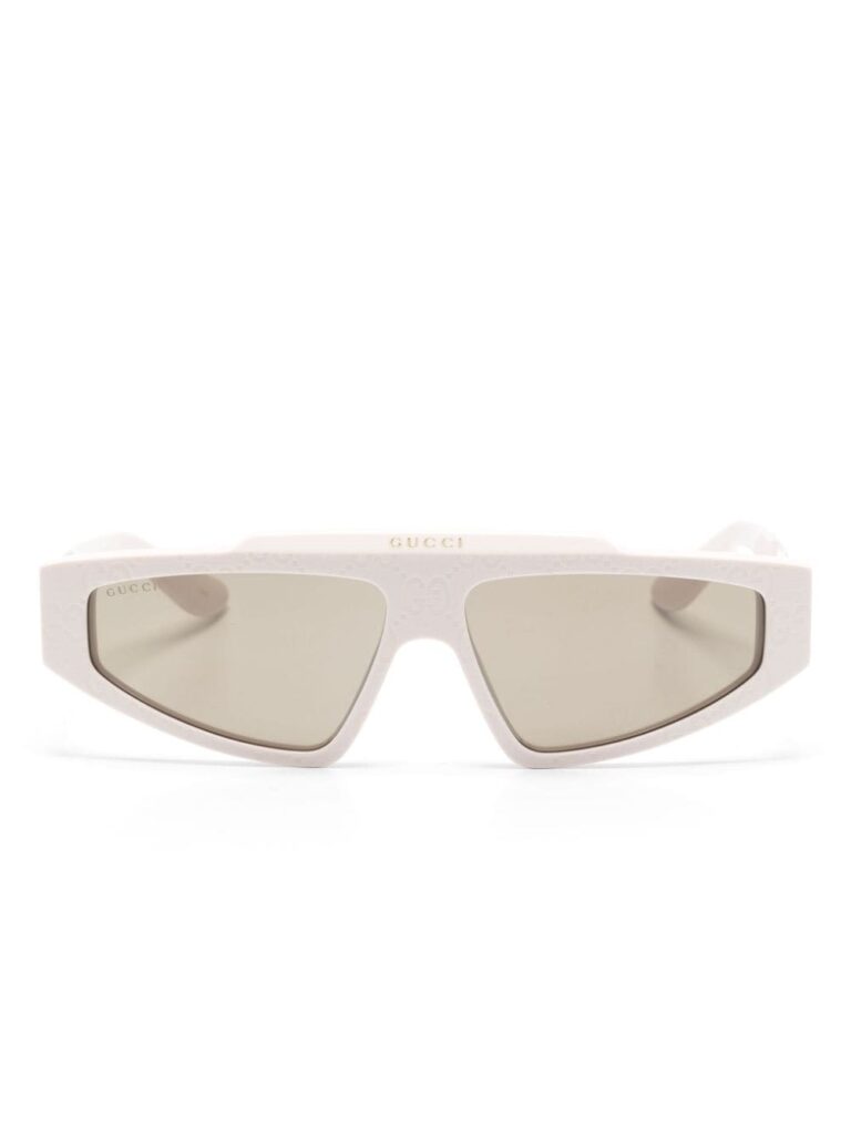 Gucci Eyewear biker-style frame sunglasses