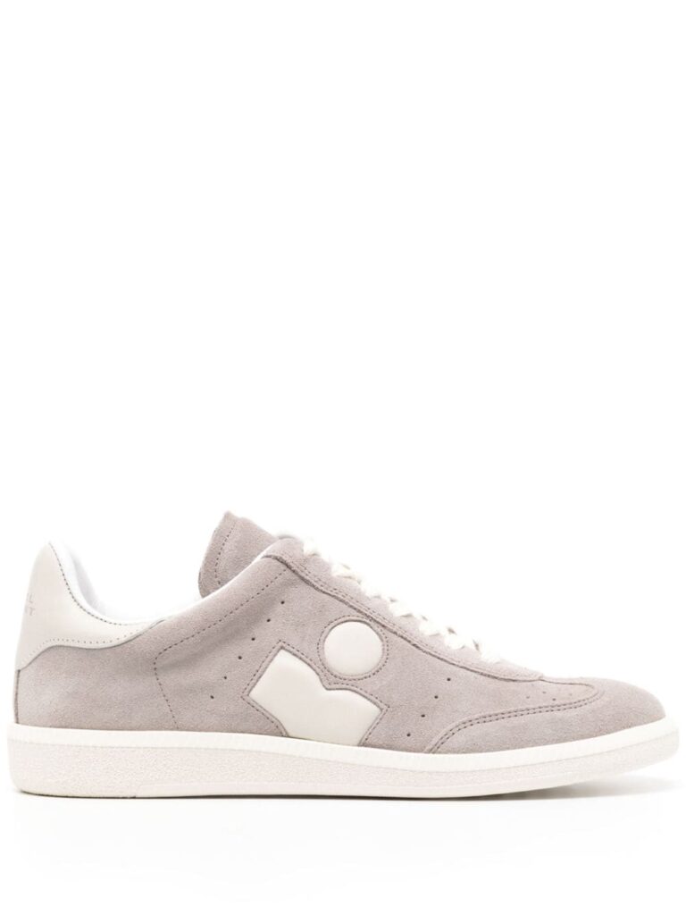 MARANT ÉTOILE Bryce panelled suede sneakers