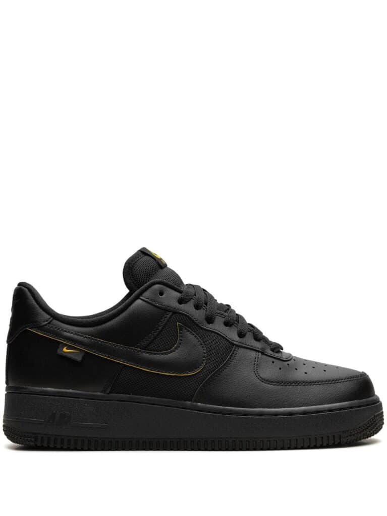 Nike Air Force 1 '07 "Black/University Gold" sneakers