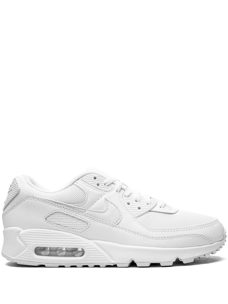 Nike Air Max 90 "White/White-White" sneakers