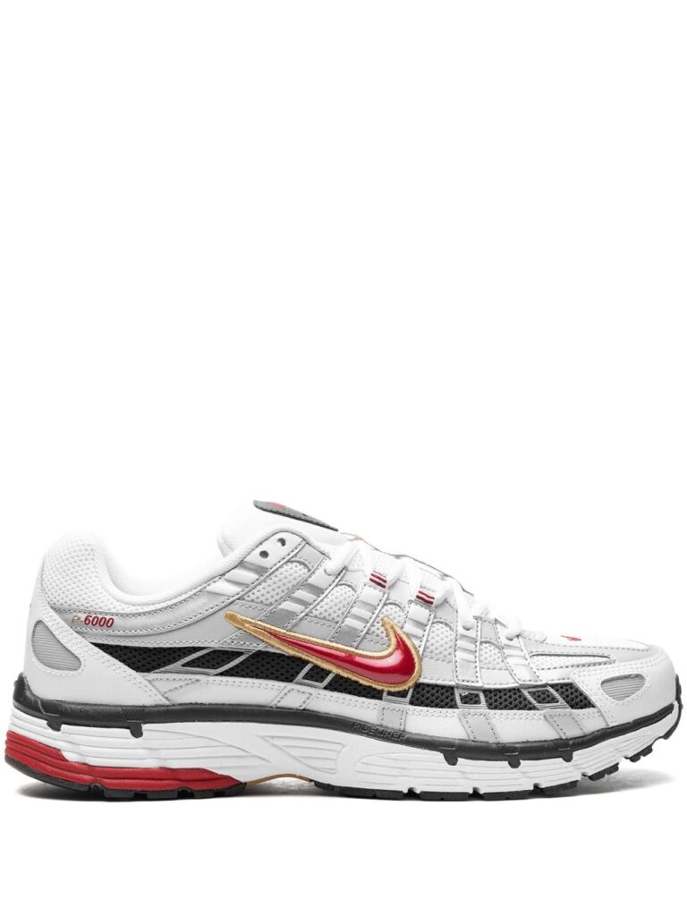 Nike P-6000 "Platinum/Varsity Red" sneakers