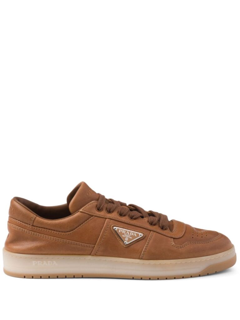 Prada Downtown nappa-leather sneakers