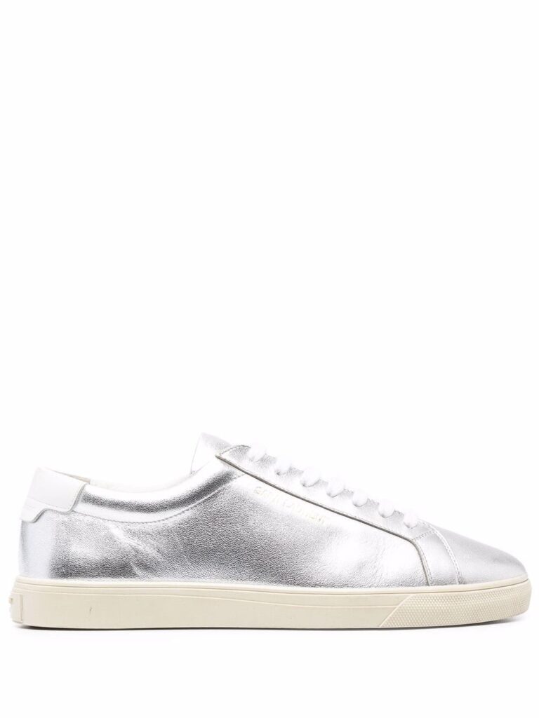 Saint Laurent Andy leather sneakers