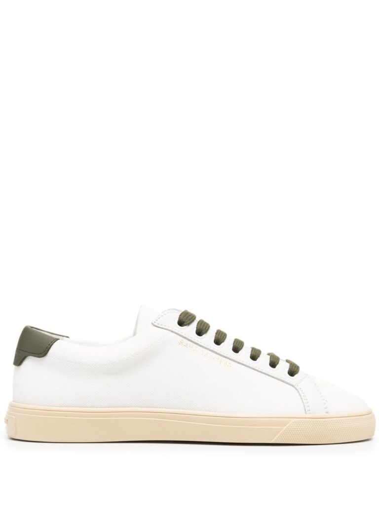 Saint Laurent Andy low-top leather sneakers