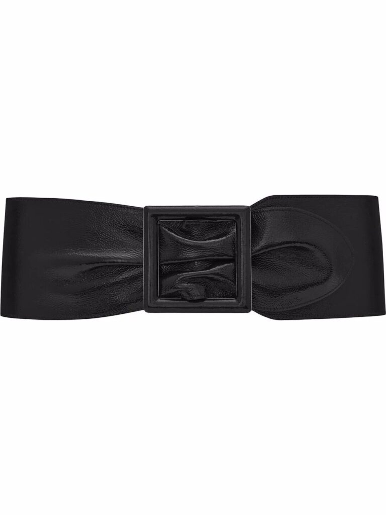 Saint Laurent wrapped corset belt