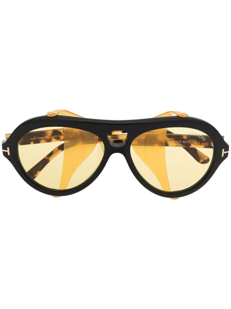 TOM FORD Eyewear Neughman round-frame sunglasses