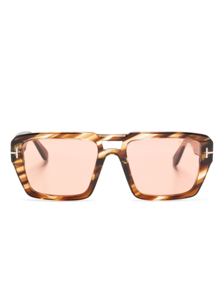 TOM FORD Eyewear Redford pilot-frame sunglasses
