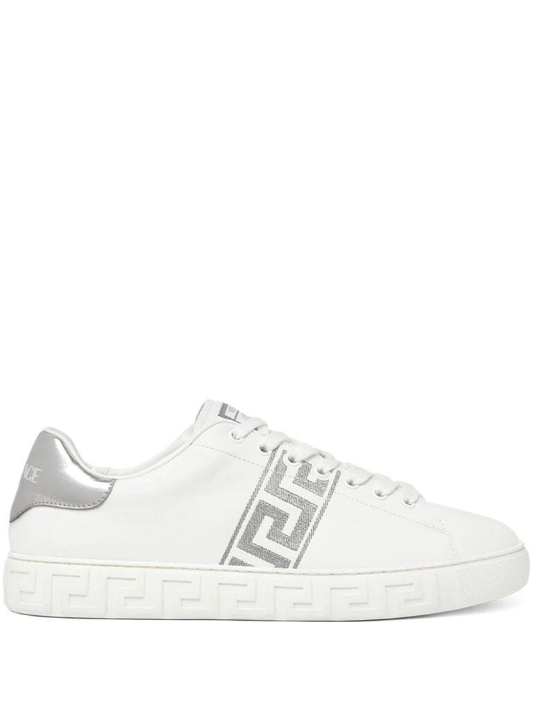 Versace Greca-embroidered sneakers