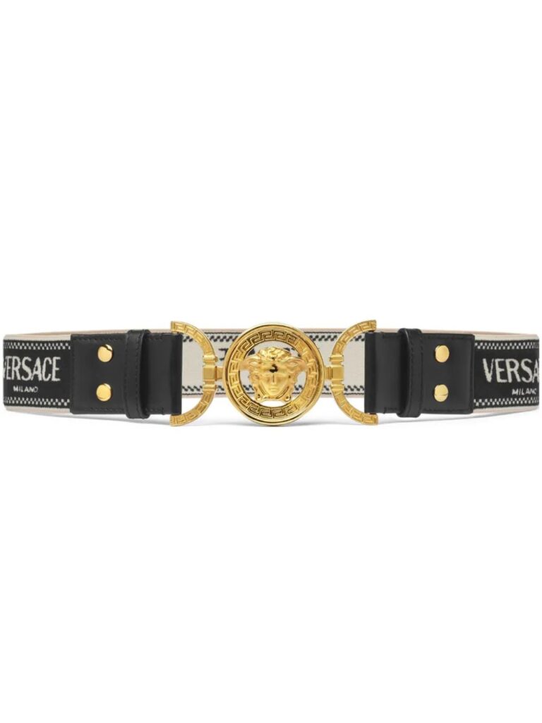 Versace Medusa Head elasticated belt