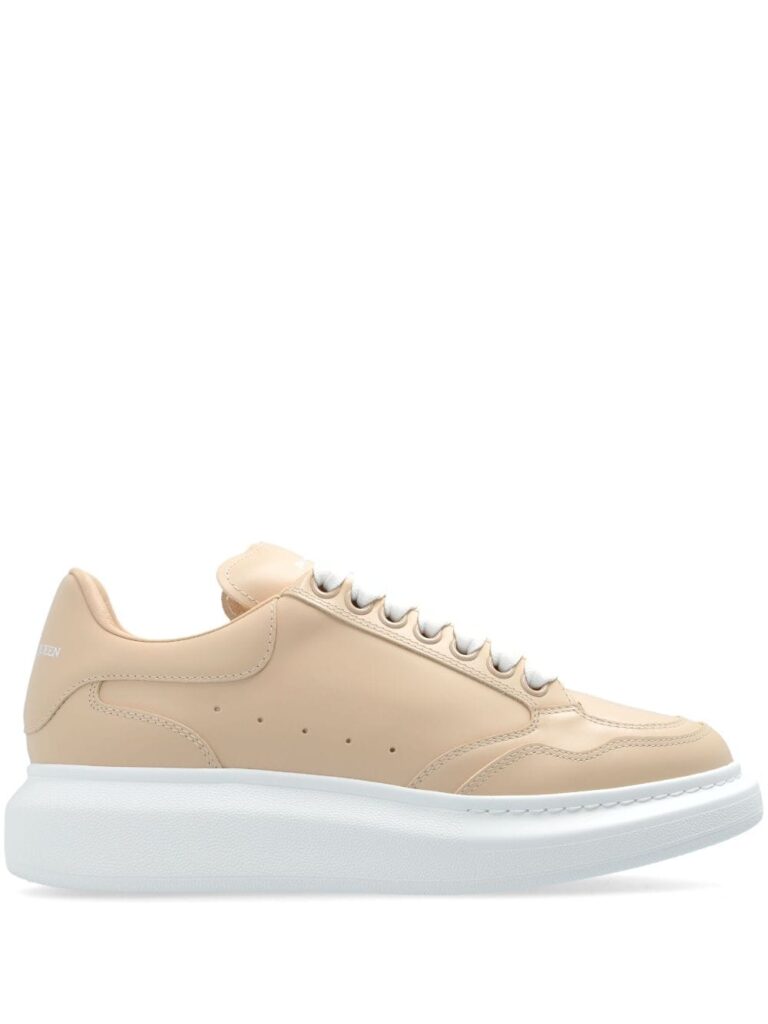 Alexander McQueen calf leather trainers