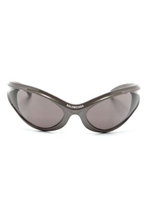 Balenciaga Eyewear Dynamo wraparound-frame sunglasses