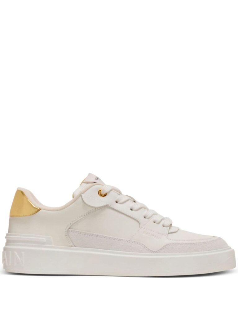 Balmain B-Court Flip leather sneakers