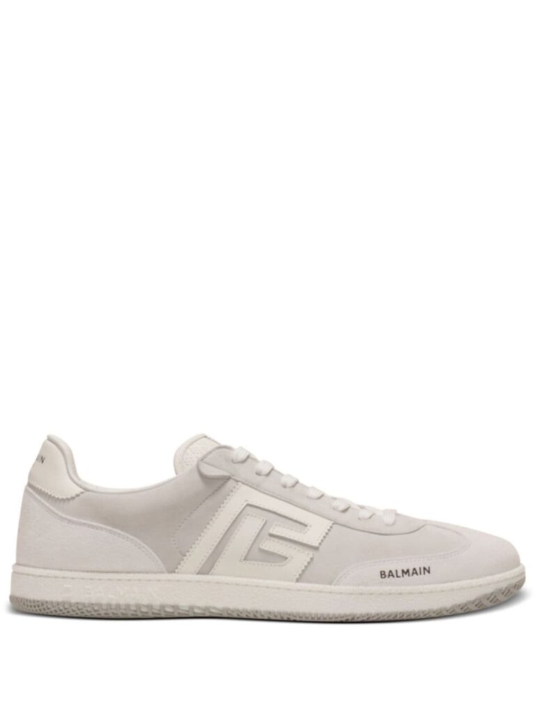 Balmain Balmain Swan logo-print trainers