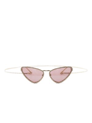 Gucci Eyewear crystal-embellished cat-eye sunglasses