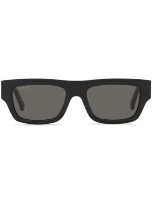 Gucci Eyewear logo-engraved rectangle-frame sunglasses