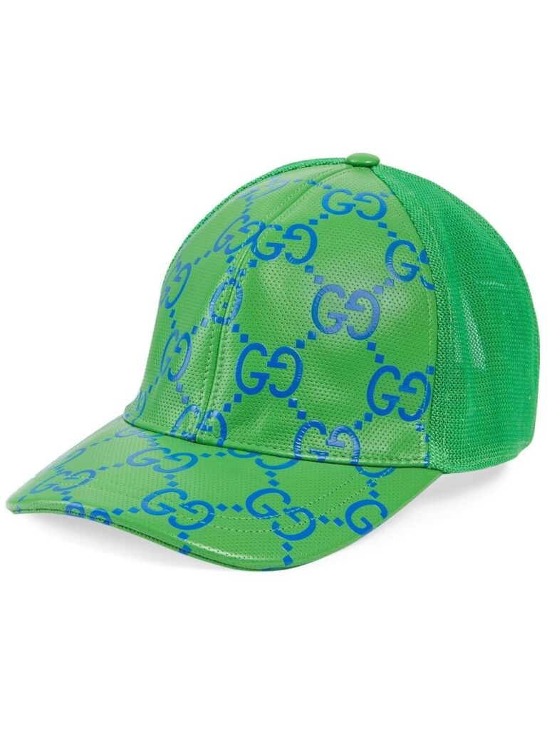Gucci monogram-print baseball cap
