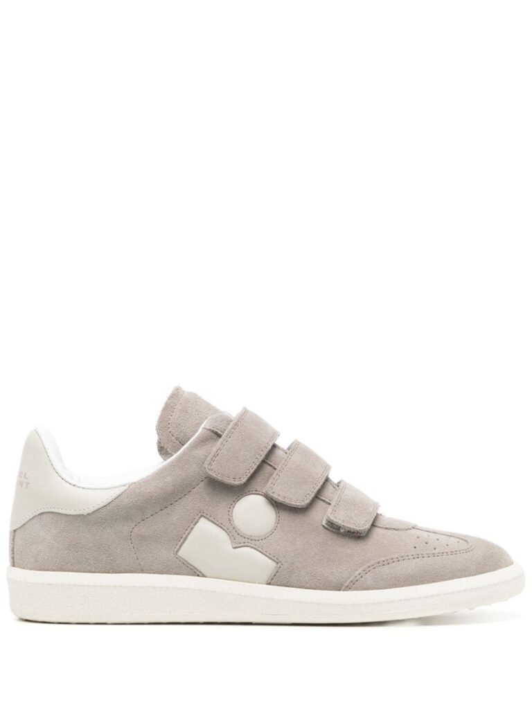 MARANT ÉTOILE Beth touch-strap leather sneakers