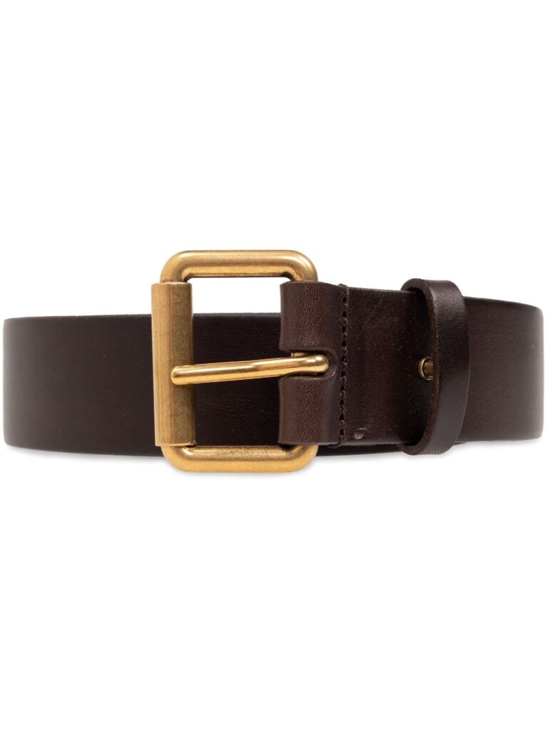 Saint Laurent buckle leather belt