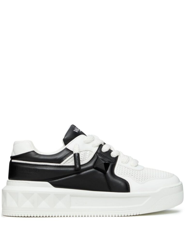 Valentino Garavani One Stud leather sneakers