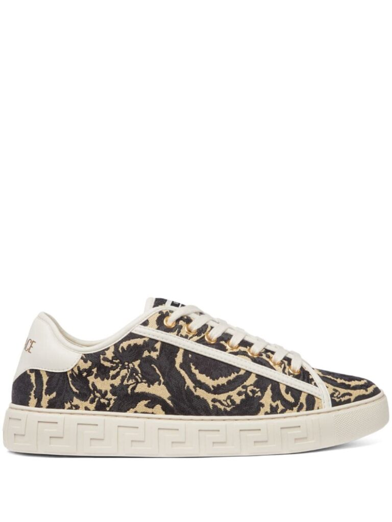 Versace Barocco Greca lace-up sneakers