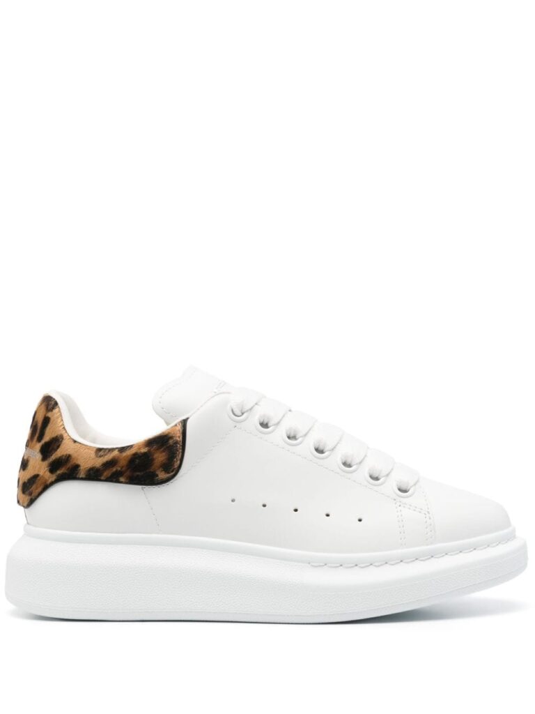 Alexander McQueen Oversized leather sneakers