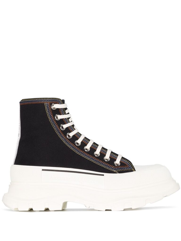 Alexander McQueen Tread Slick lace-up sneakers