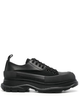 Alexander McQueen lace-up panelled sneakers