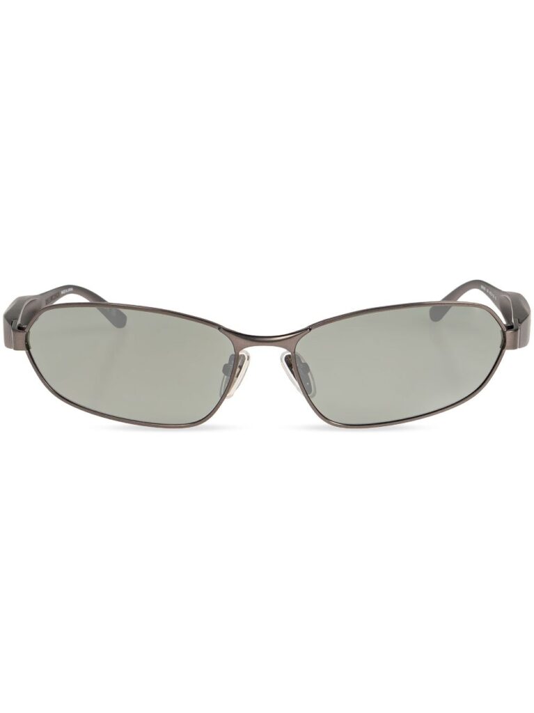 Balenciaga Eyewear logo-engraved rectangle-frame sunglasses