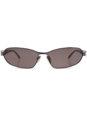 Balenciaga Eyewear logo-engraved rectangle-frame sunglasses