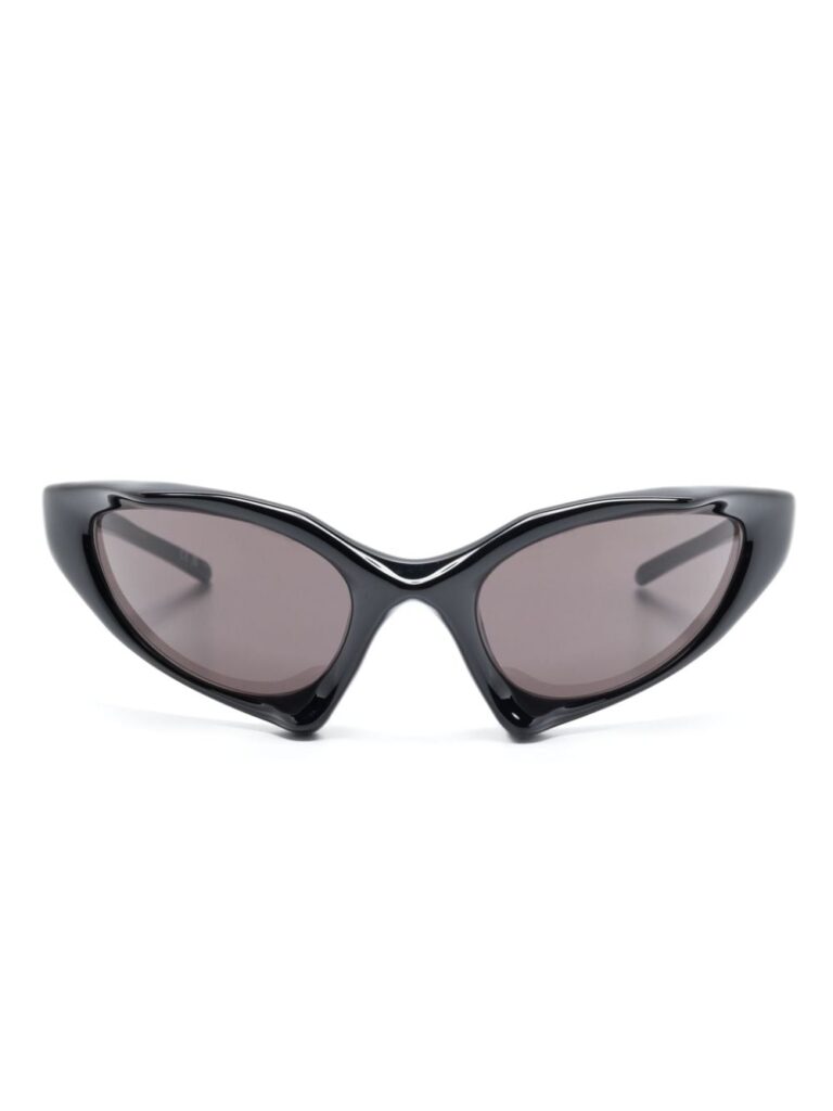 Balenciaga Runner Cat wraparound-frame sunglasses