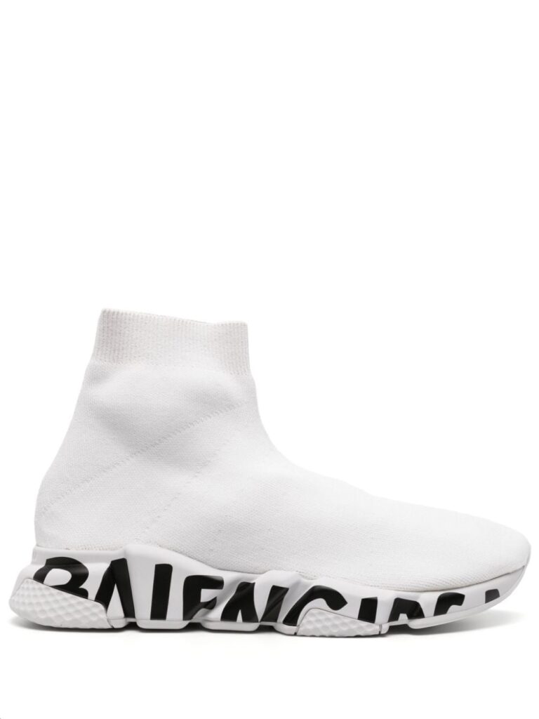 Balenciaga Speed Graffiti knitted sneakers