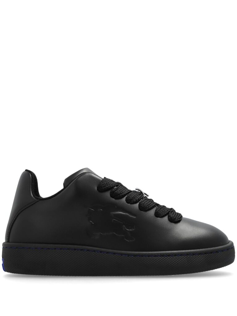 Burberry Box EDK-embossed leather sneakers