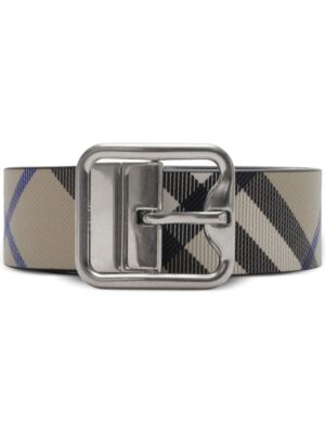 Burberry Reversible Check Buckle Belt