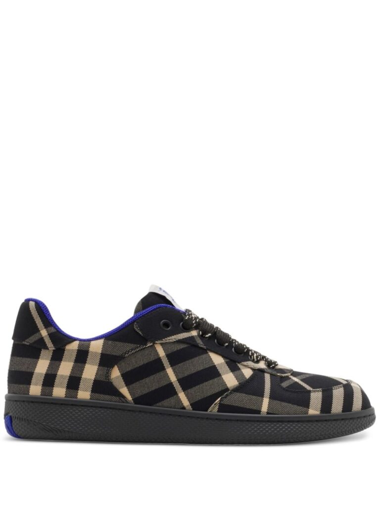 Burberry Terrace checked sneakers