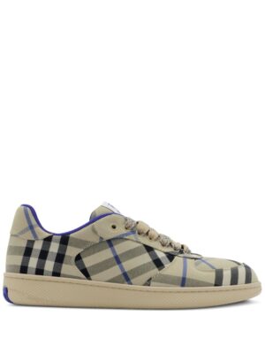 Burberry Terrace checked sneakers