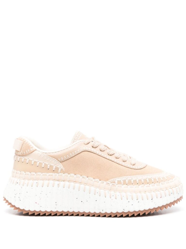 Chloé Nama panelled sneakers