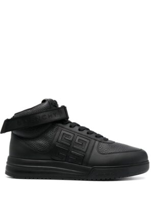 Givenchy G4 logo-patch hi-top sneakers