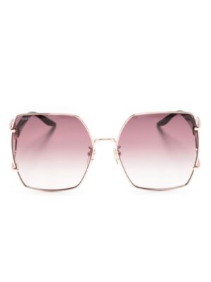 Gucci Eyewear Double G oversize-frame sunglasses