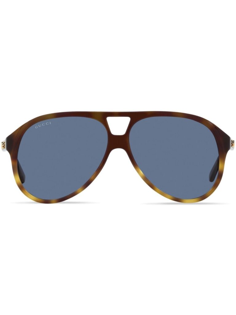 Gucci Eyewear Interlocking G pilot-frame sunglasses