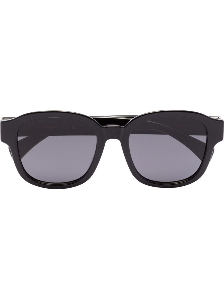 Gucci Eyewear logo-detail square-frame sunglasses