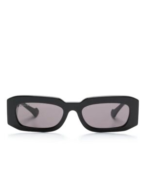 Gucci Eyewear logo-engraved rectangle-frame sunglasses