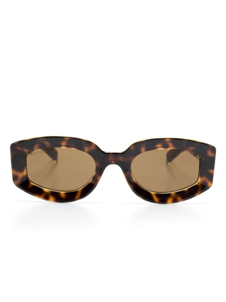 Gucci Eyewear logo-lettering sunglasses