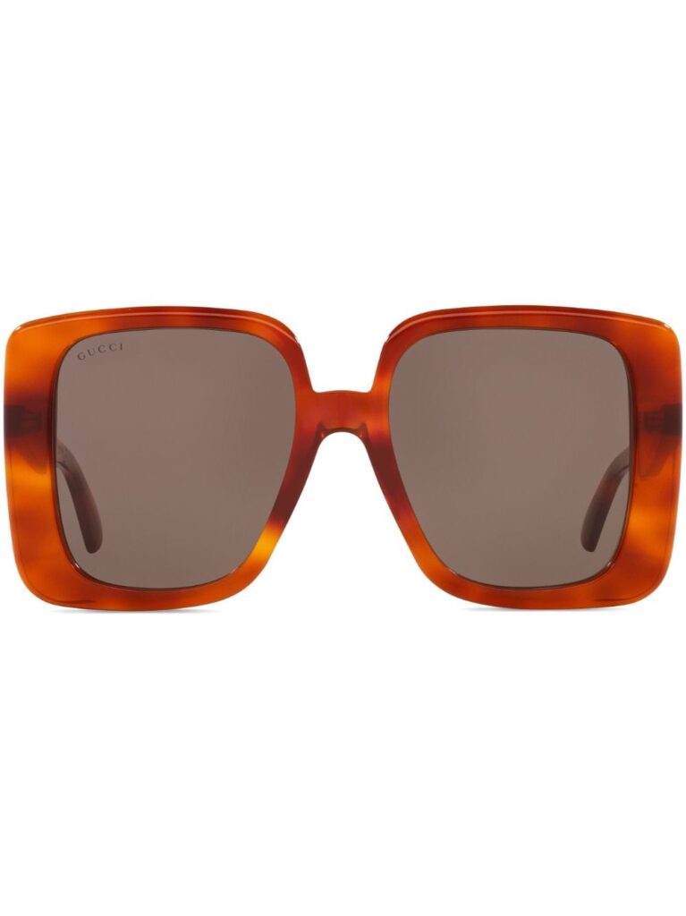 Gucci Eyewear oversized rectangular-frame sunglasses