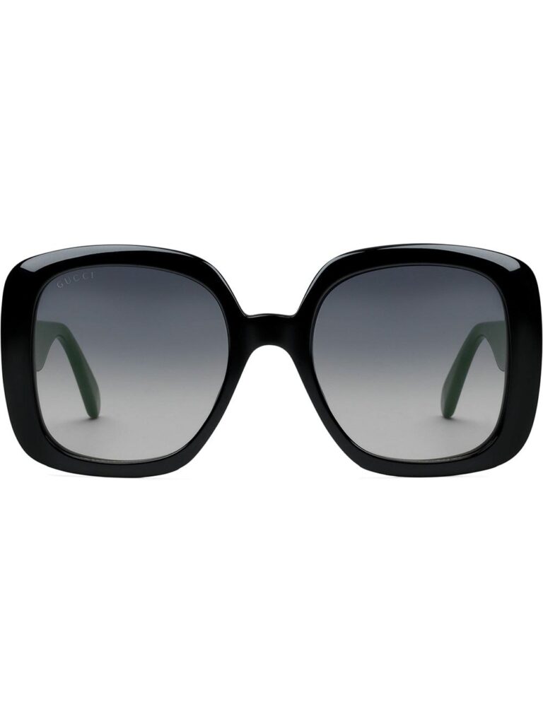 Gucci Eyewear square-frame Web sunglasses