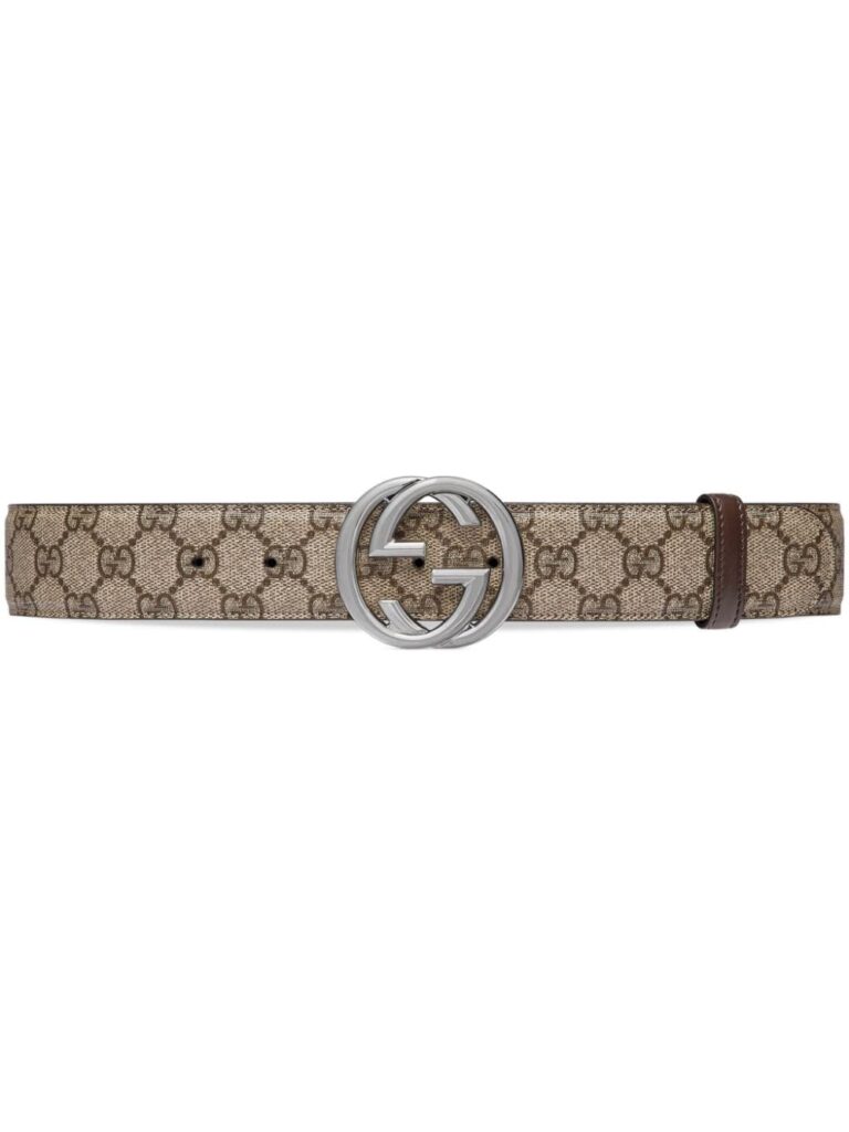 Gucci Interlocking G buckle belt