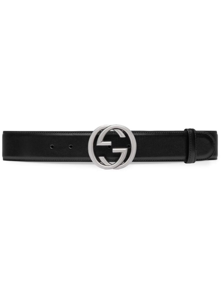 Gucci Interlocking G leather belt